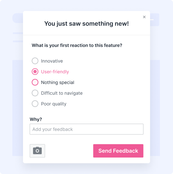 Double engagement rates and increase quality of feedback.