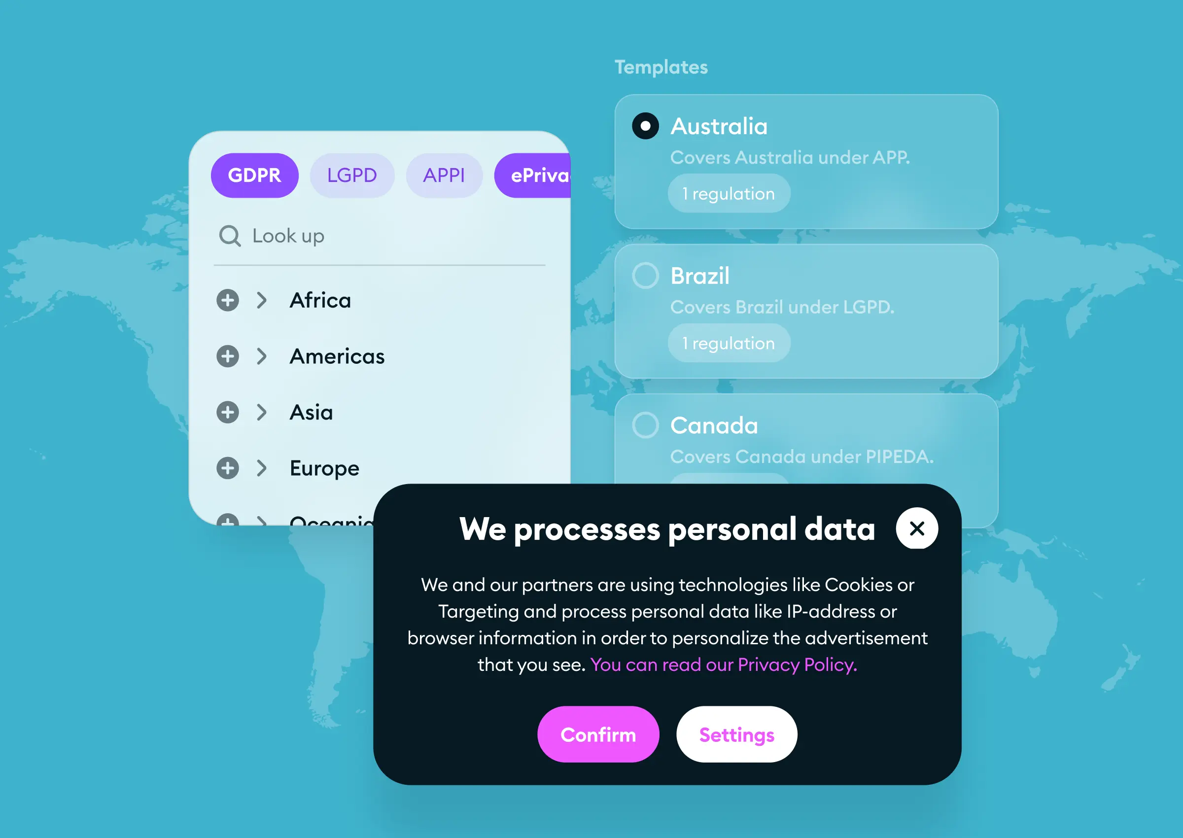 no-code compliance feature of privacy management software Ketch