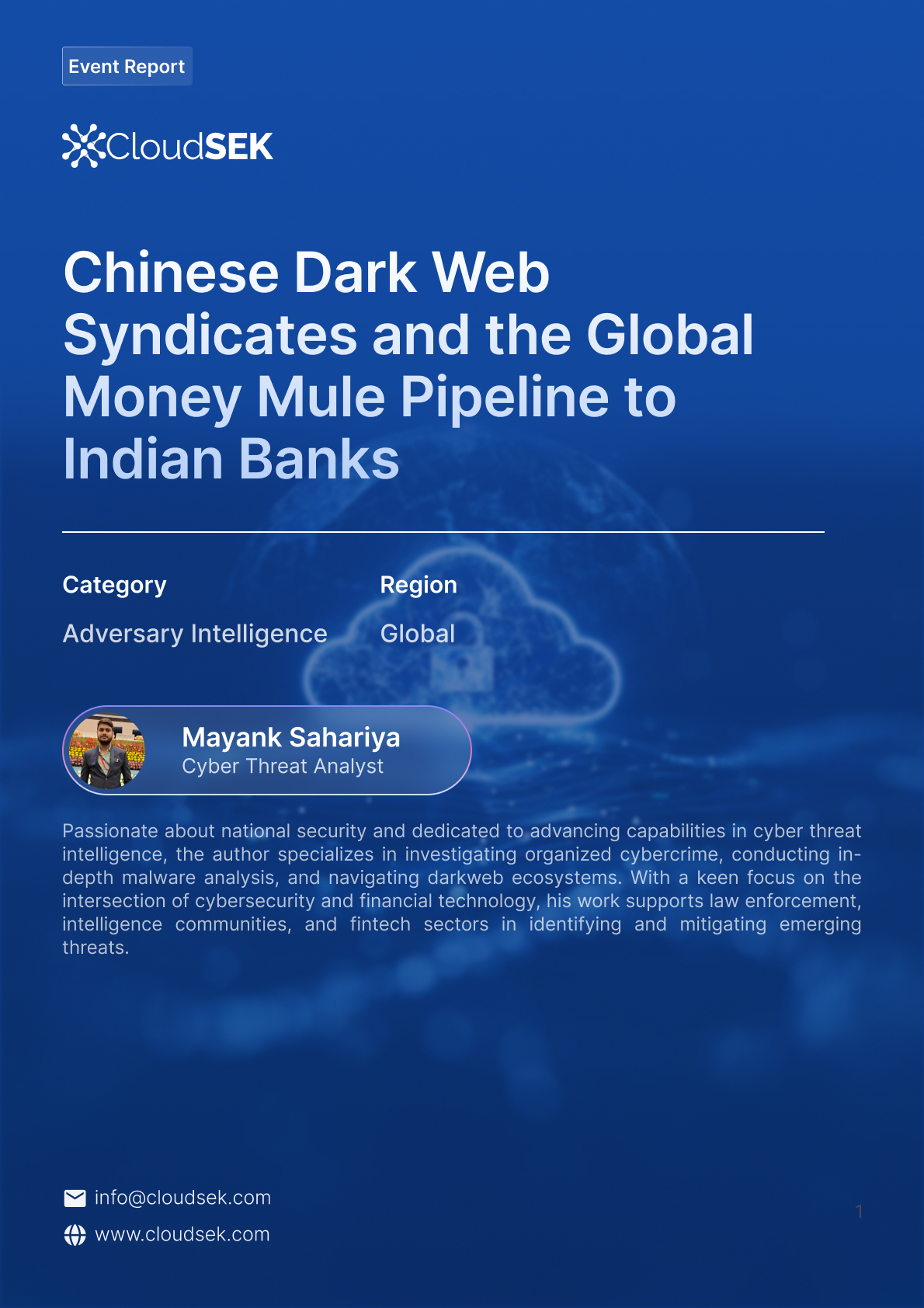 Uncovering Chinese Dark Web Syndicates and Money Mule Pipeline to Indian Banks