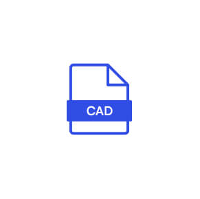 Major CAD file types example.