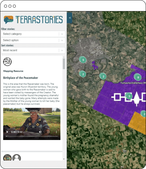 Terrastories App